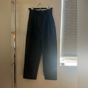 H&M faux leather pants